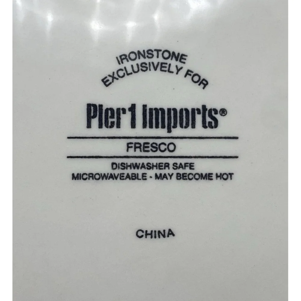 Pier‎ 1 Fresco Appetizer Bread & Butter Plates Set of 3 Tomatoes SEE ALL PHOTOS